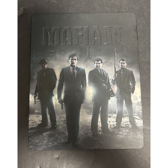 Mafia II 2 PlayStation 3 PS3 Collectors Edition Steelbook Manual Tested - Picture 1 of 3
